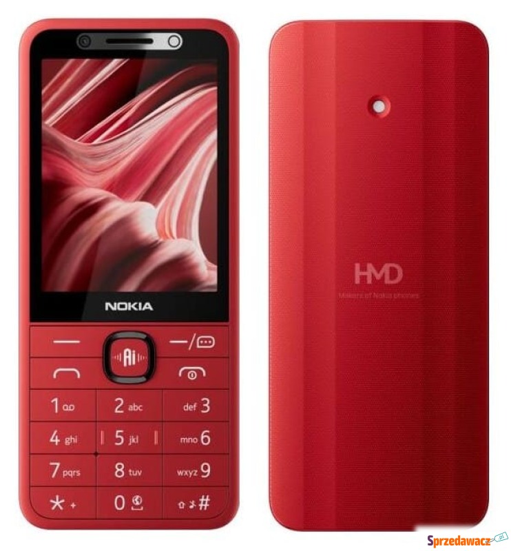 Nokia 215 4G TA-1743 Dual SIM Czerwony