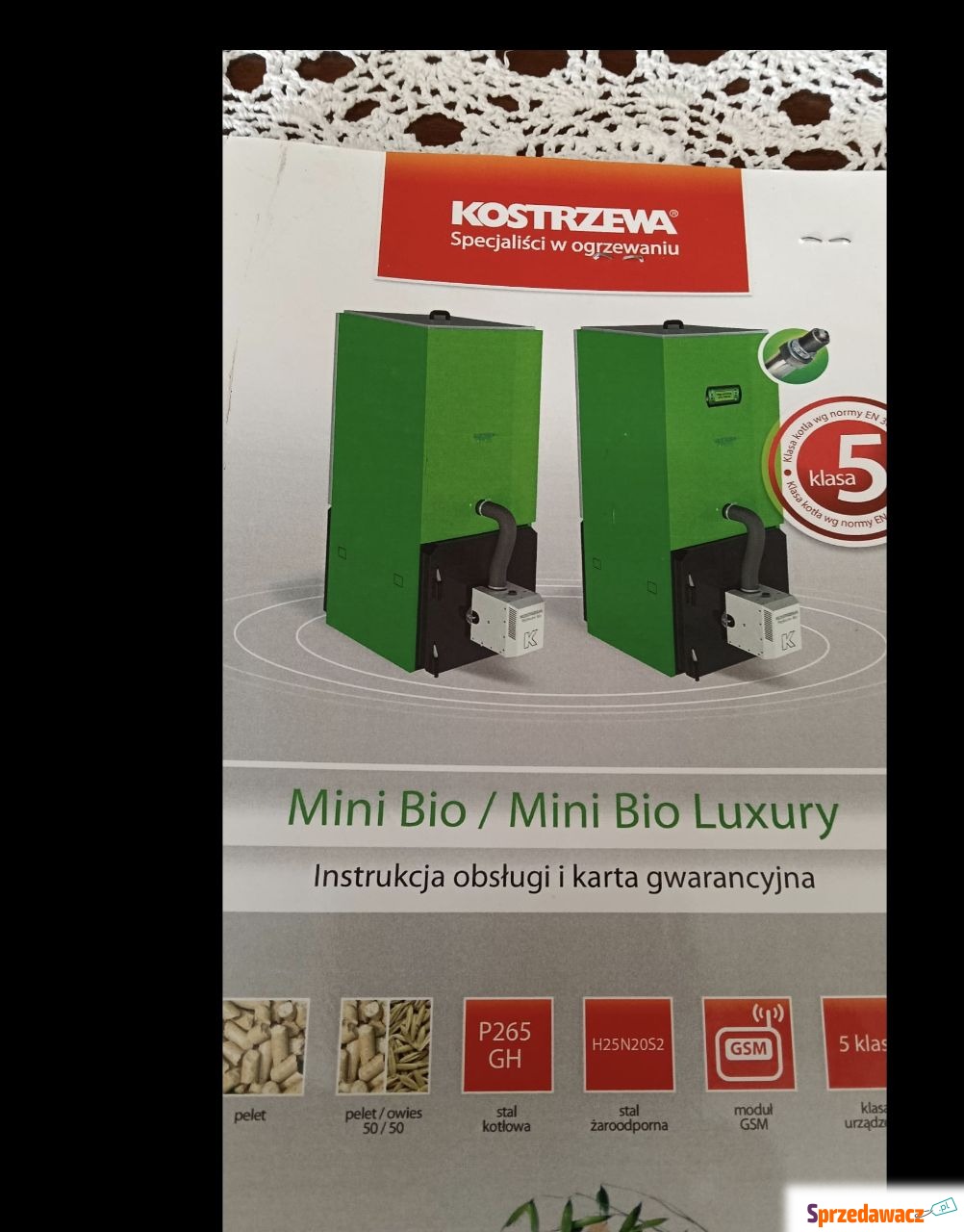 Sprzedam piec CO 5 klasa