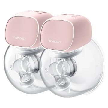 Bezprzewodowy,elektryczny,podwójny Momcozy S9 Pro Podwójny 2 x 180 ml różowy