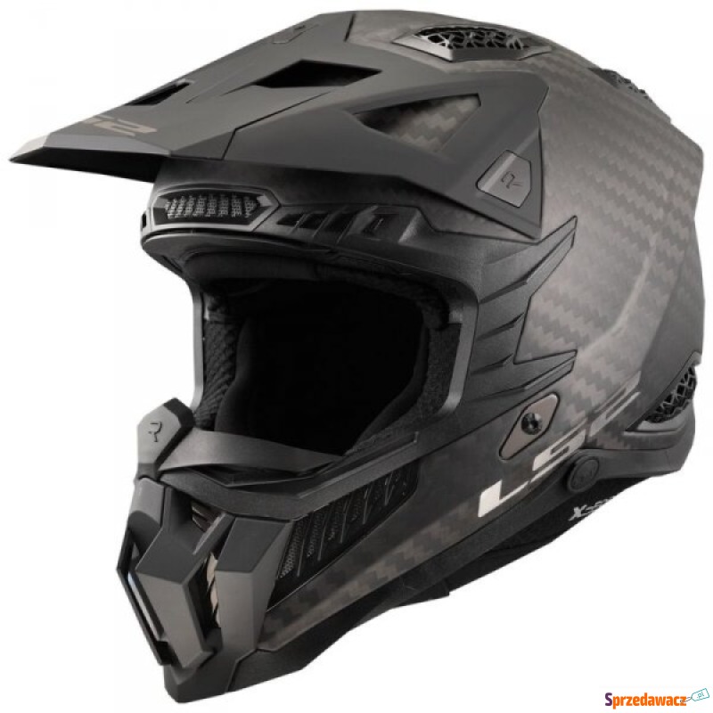 LS2 KASK CROSS MX703 C X-FORCE MATT CARBON-06 - Kaski motocyklowe - Chorzów