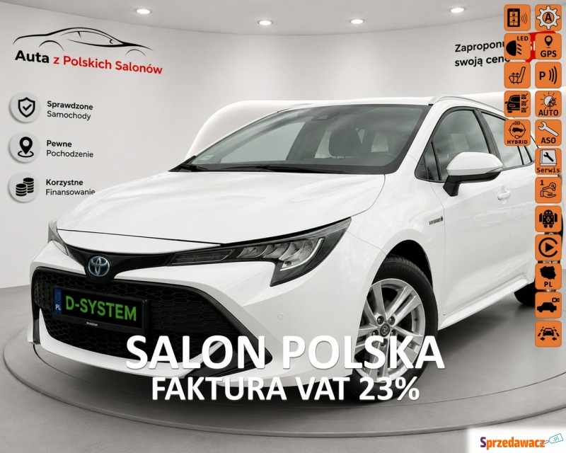 Toyota Corolla  Kombi 2021,  1.8 hybryda, automat - Na sprzedaż za 59 918 zł - Białystok