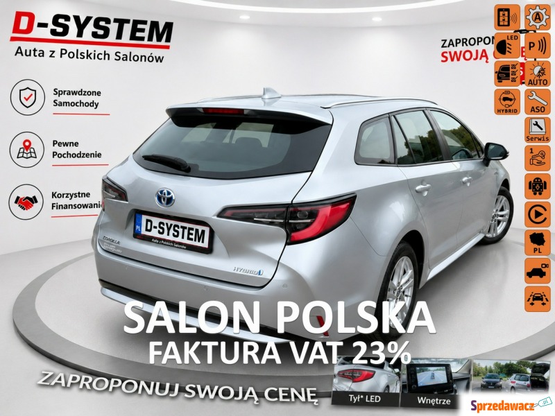 Toyota Corolla  Kombi 2022,  1.8 hybryda, automat - Na sprzedaż za 64 213 zł - Białystok