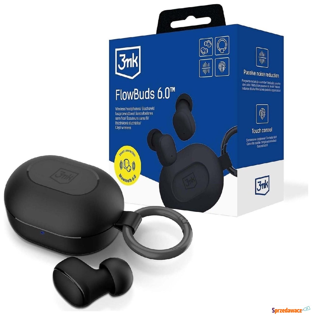 3mk FlowBuds 6.0 Czarne