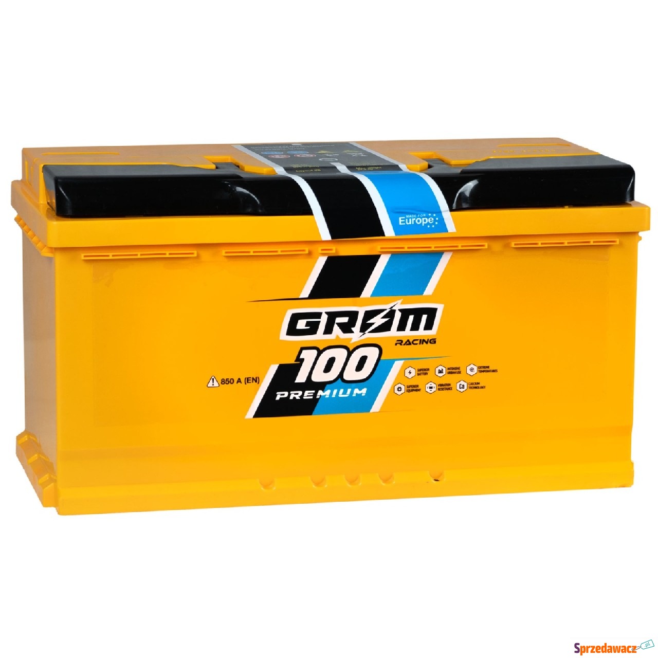 Akumulator 100Ah 850A EN Grom...