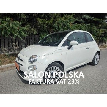 Fiat 500 - Fvat/Krajowy/Dolcevita/Bezwypadkowy/Panorama