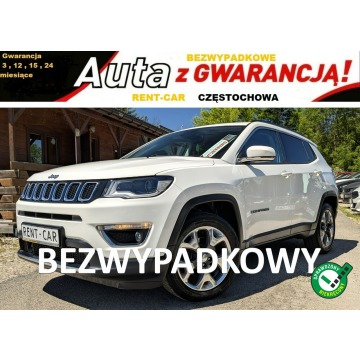 Jeep Compass - 1.4i*141PS*OPŁACONY*Bezwypadkowy*Skóry Nawigacja Serwis*GWARANCJA 24M