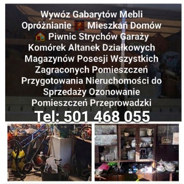 Wywóz Mebli Śmieci Mieszanych Opróżnianie Mieszkań Domów Zbieraczach Brzeg