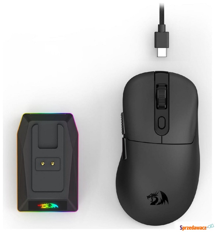 Myszka gamingowa Redragon Ebony bezprzewodowa... - Myszki - Bytom