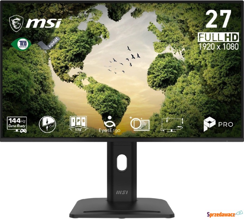 MSI PRO MP275PGN E14 - 144Hz | Full HD | IPS |... - Monitory LCD i LED - Tarnów