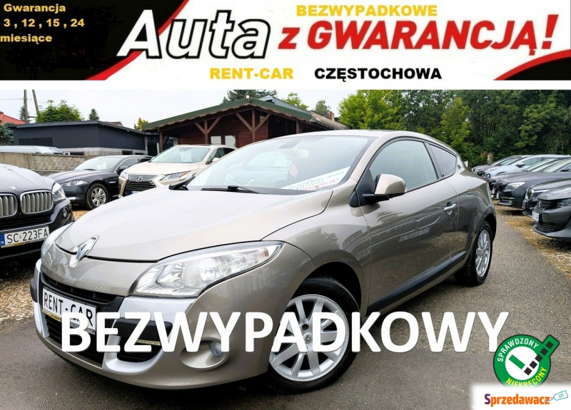 Renault Megane  Coupe/Sportowy 2009,  1.6 benzyna - Na sprzedaż za 15 900 zł - Częstochowa