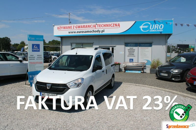 Dacia Dokker  Kombi 2020,  1.5 diesel - Na sprzedaż za 38 900 zł - Warszawa