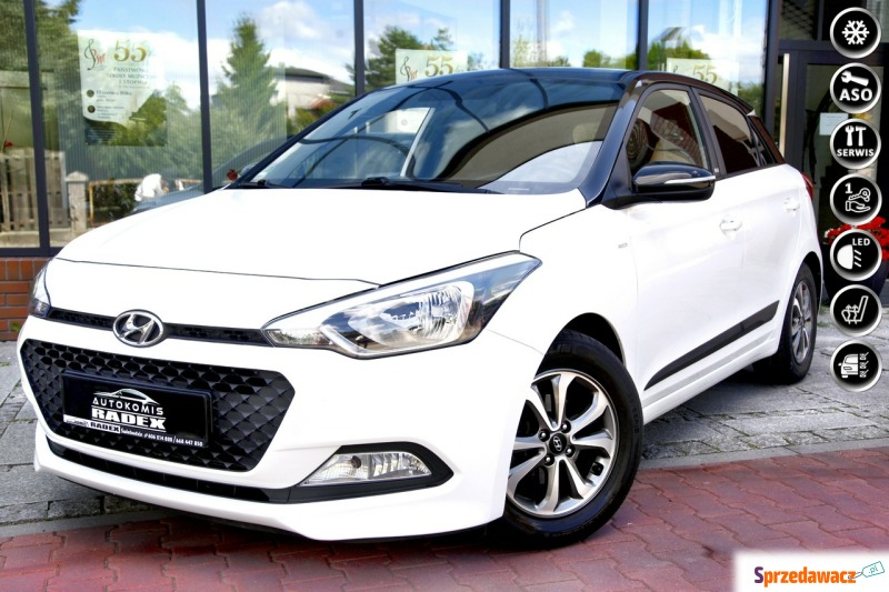 Hyundai i20  Hatchback 2018,  1.2 benzyna - Na sprzedaż za 38 999 zł - Świebodzin