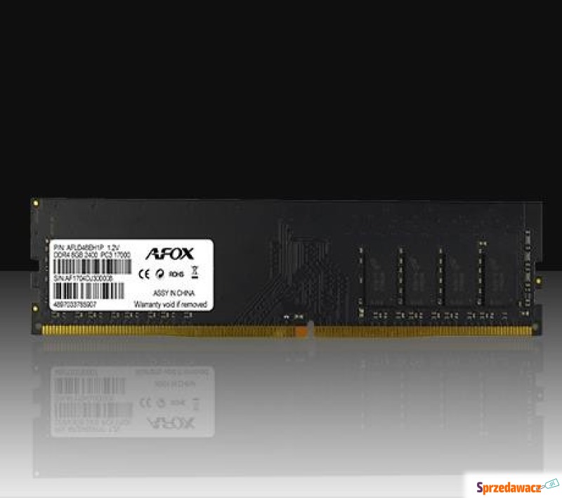 AFOX DDR4 8G 2400MHZ RANK1 AFLD48EH1P