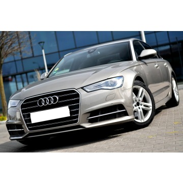 Audi A6 - 2 x S-Line Bi Xenon Ledy Skóra 4xKLima Navi Kamera Blisy El.Klapa Full