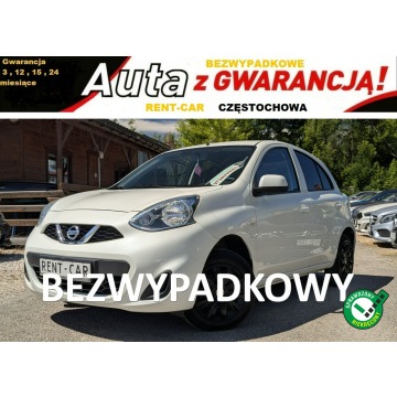 Nissan Micra - 1.2i*80PS*Bezwypadkowy*OPŁACONY*Klimatyzacja*Serwis*VIP GWARANCJA 24M