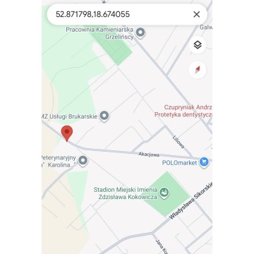 Działka budowlana na sprzedaż, 1658m², Rudunki