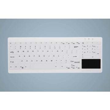 Active Key AK-C7412 klawiatura Przemysłowy USB British English Biały