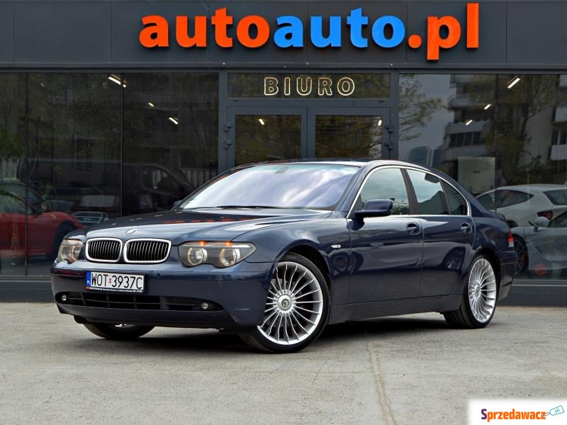 BMW Seria 7  Sedan/Limuzyna 2001,  4.4 benzyna, automat - Na sprzedaż za 19 900 zł - Warszawa
