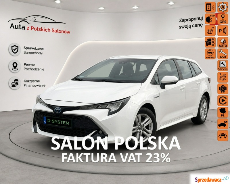 Toyota Corolla  Kombi 2021,  1.8 hybryda, automat - Na sprzedaż za 59 917 zł - Białystok