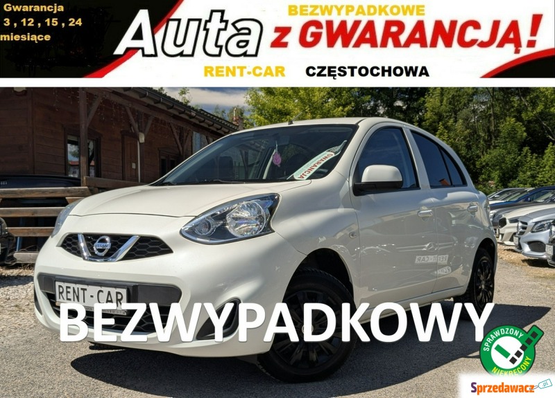 Nissan Micra  Hatchback 2015,  1.2 benzyna - Na sprzedaż za 18 900 zł - Częstochowa