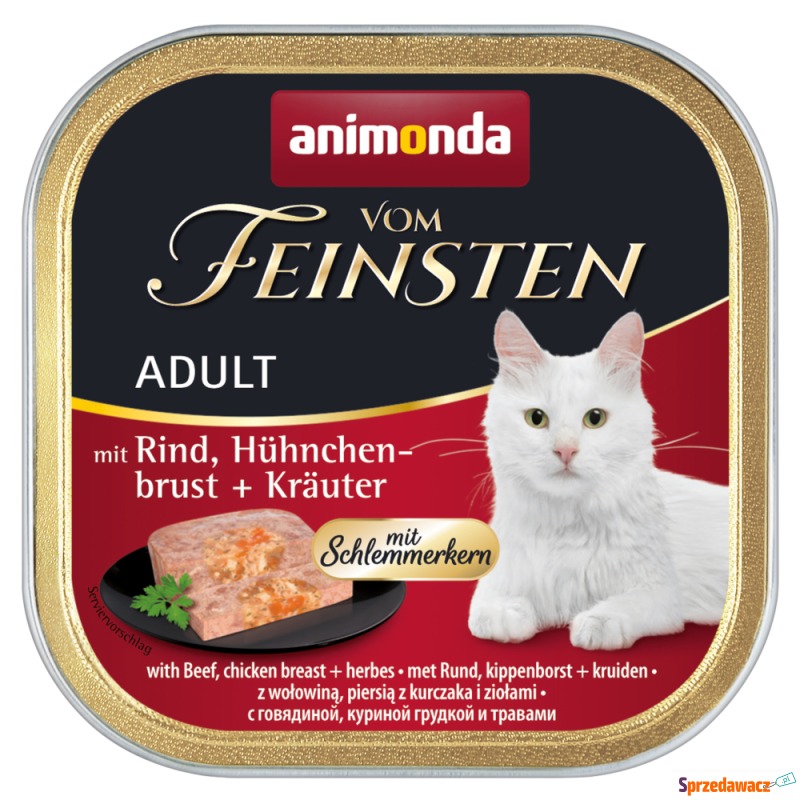 Megapakiet animonda vom Feinsten Adult, 32 x 100... - Karmy dla kotów - Legnica