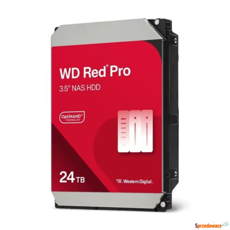 Dysk HDD WD Red Pro WD241KFGX (24 TB ; 3.5"; 512... - Dyski twarde - Gliwice