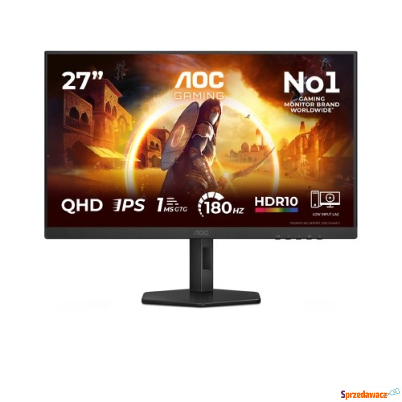 MONITOR AOC LED 27" Q27G4XF Fast IPS QHD 180Hz - Monitory LCD i LED - Wrocław