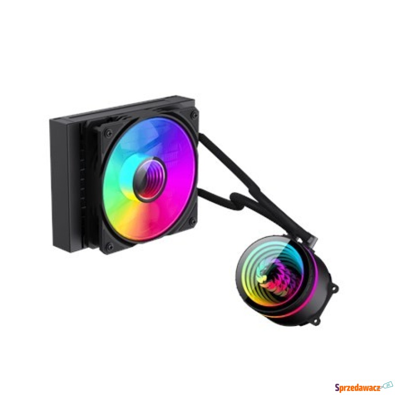 Gamemax CPU Liquid Cooler | ICEBURG 120 BK | Black - Chłodzenie (Wiatraki,... - Zielona Góra
