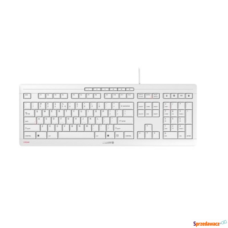 CHERRY STREAM klawiatura Biuro USB QWERTY US... - Klawiatury - Głogów