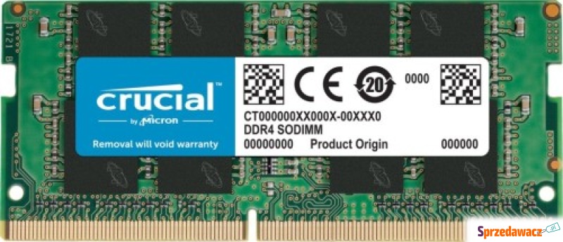 SO 3200 16GB Crucial 16GB - Pamieć RAM - Łódź