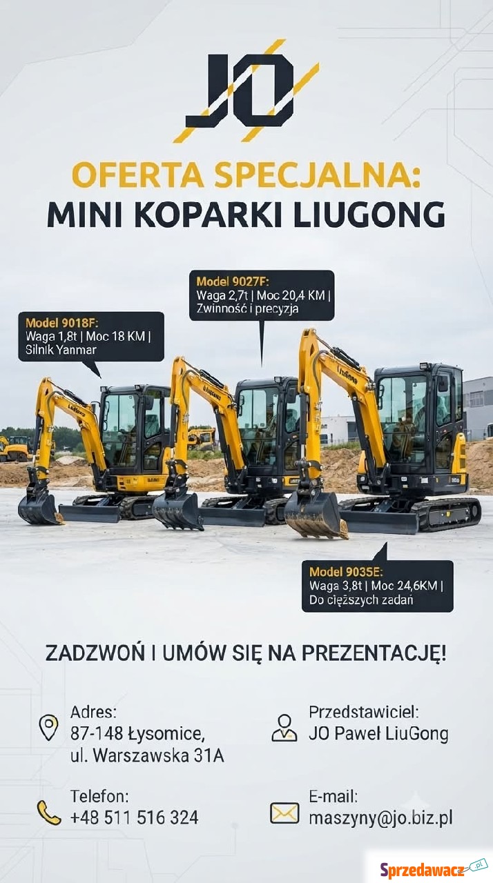 koparka LiuGong 9018F 909F
