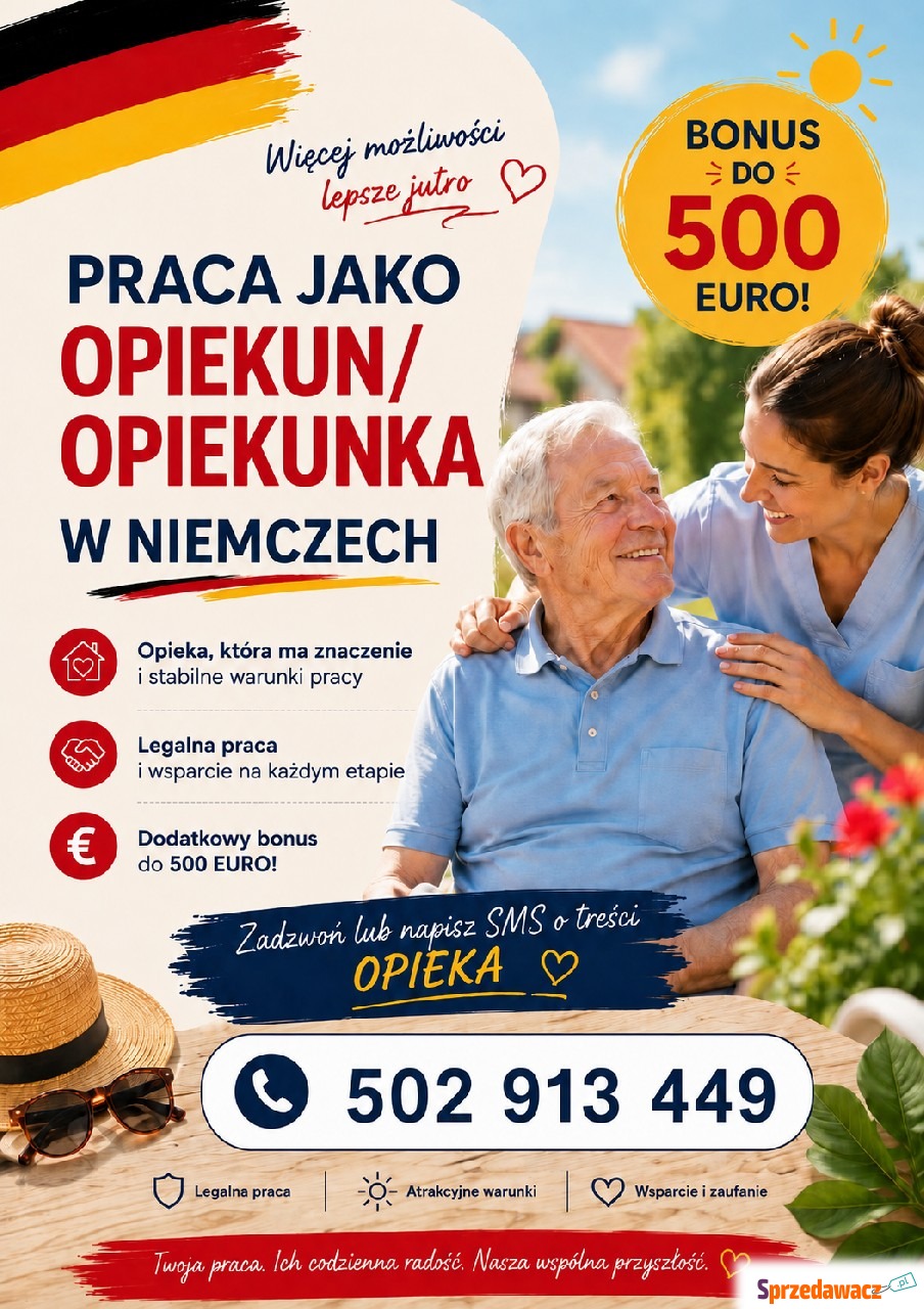 Zatrudnimy opiekunki/opiekunów...