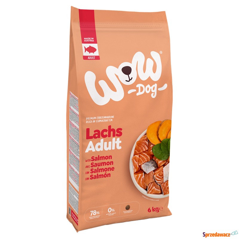 WOW Adult, łosoś - 2 x 6 kg