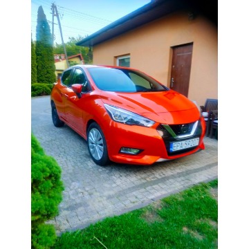 Nissan Micra  Hatchback 2017,  1.0 benzyna - Na sprzedaż za 29 000 zł - Pabianice - zdjęcie 2