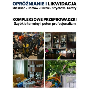 Przeprowadzki Wywóz Mebli Opróżnianie Mieszkań... - Utylizacja, wywóz śmieci - Nowa Ruda - zdjęcie 2