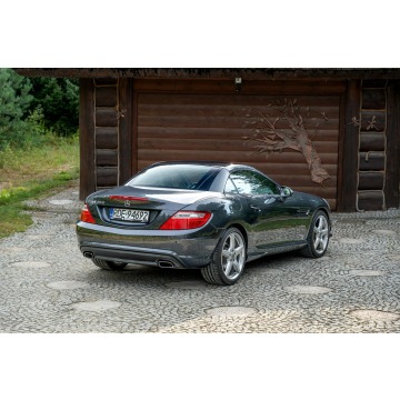 Mercedes - Benz SLK-klasa  Kabriolet 2013,  1.8 benzyna, automat - Na sprzedaż za 78 777 zł - Ropczyce - zdjęcie 4