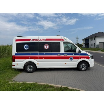 Volkswagen Crafter 2020 Ambulans, karetka gotowa... - Pojazdy specjalistyczne - Gostyń - zdjęcie 2