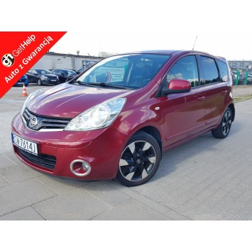 Nissan Note - 1,4 Benzyna Klimatronik Nawigacja Tempomat Zarejestrowany Gwarancja