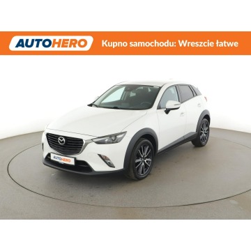 Mazda CX-3 - 2.0 Exclusive-Line Nawigacja Tempomat Grzane Fotele PArkAssist LED