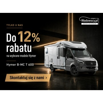Hymer-Eriba BMC - T 600 - Kompaktowa Półintegra na Mercedesie, Dla 4 osób!! Warszawa!!