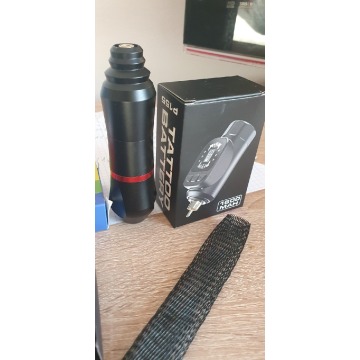 Nowy Bezprzewodowy Zestaw do Tatuażu hawink pen... - Pozostałe art. hobbystyczne - Świebodzice - zdjęcie 1