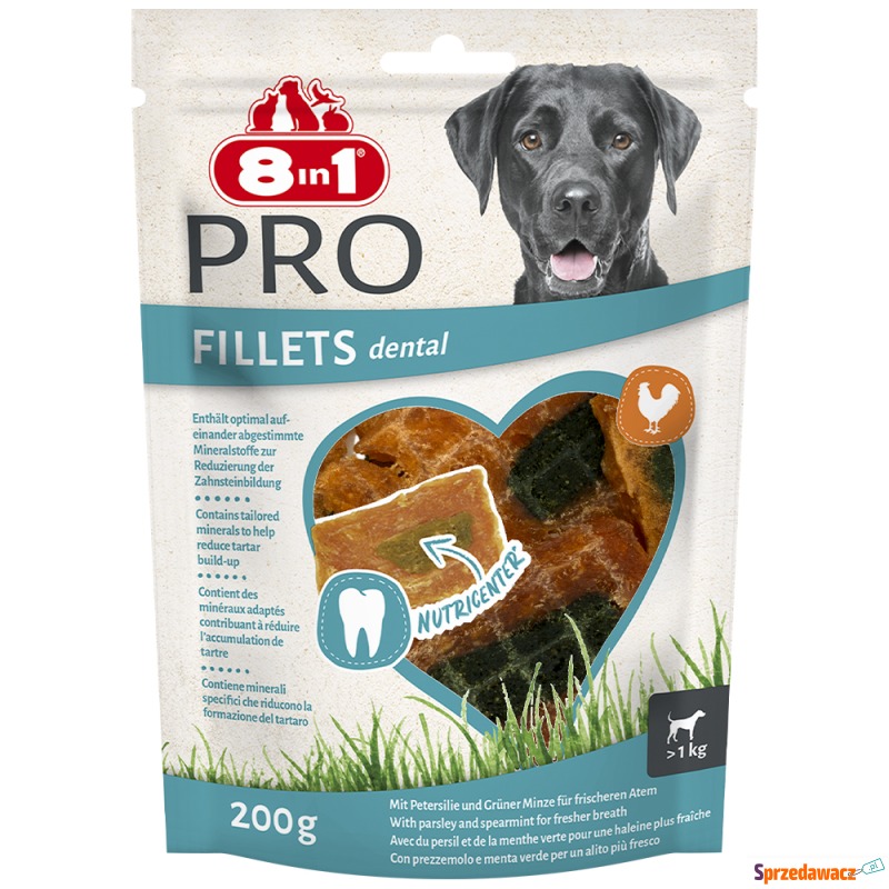 8in1 Fillets Pro Dental - 200 g - Przysmaki dla psów - Żory