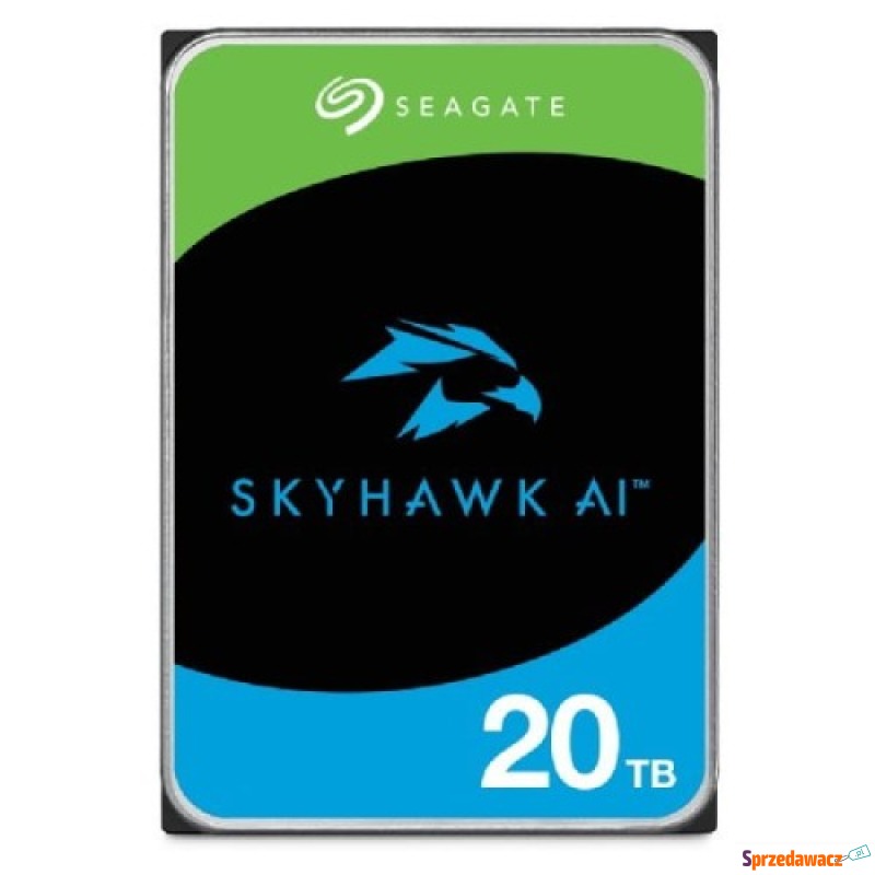 Dysk twardy HDD Seagate Skyhawk AI 20TB 3,5" SATA... - Dyski twarde - Gorzów Wielkopolski