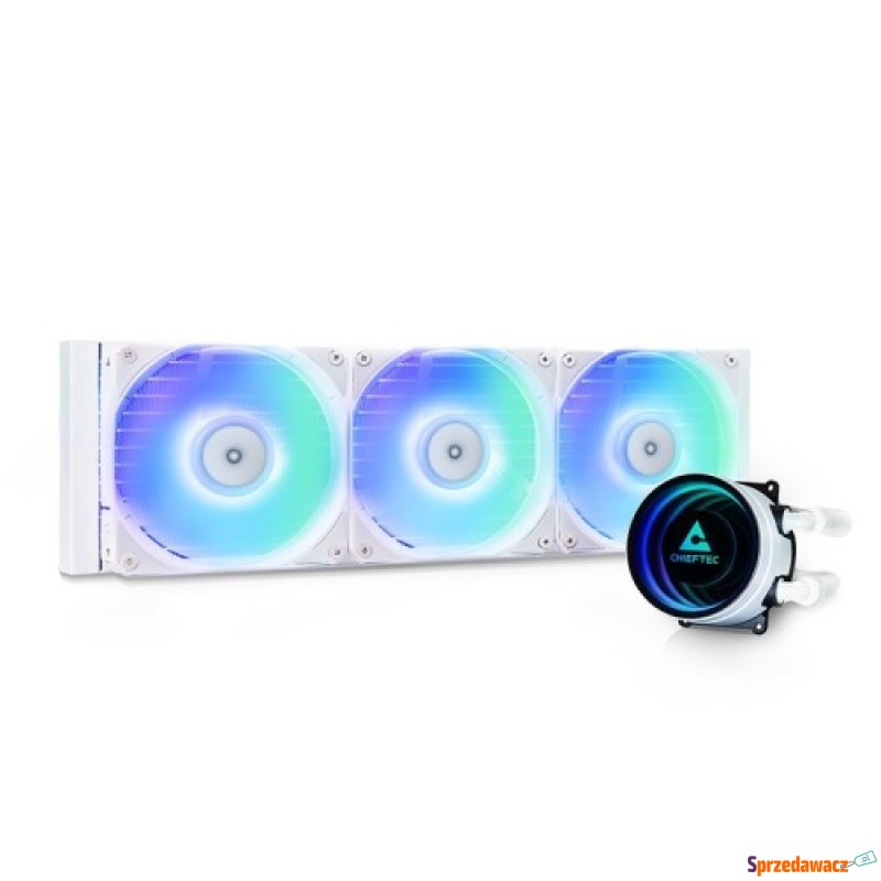 Chłodzenie wodne Chieftec Iceberg 360 RGB white - Chłodzenie (Wiatraki,... - Białystok