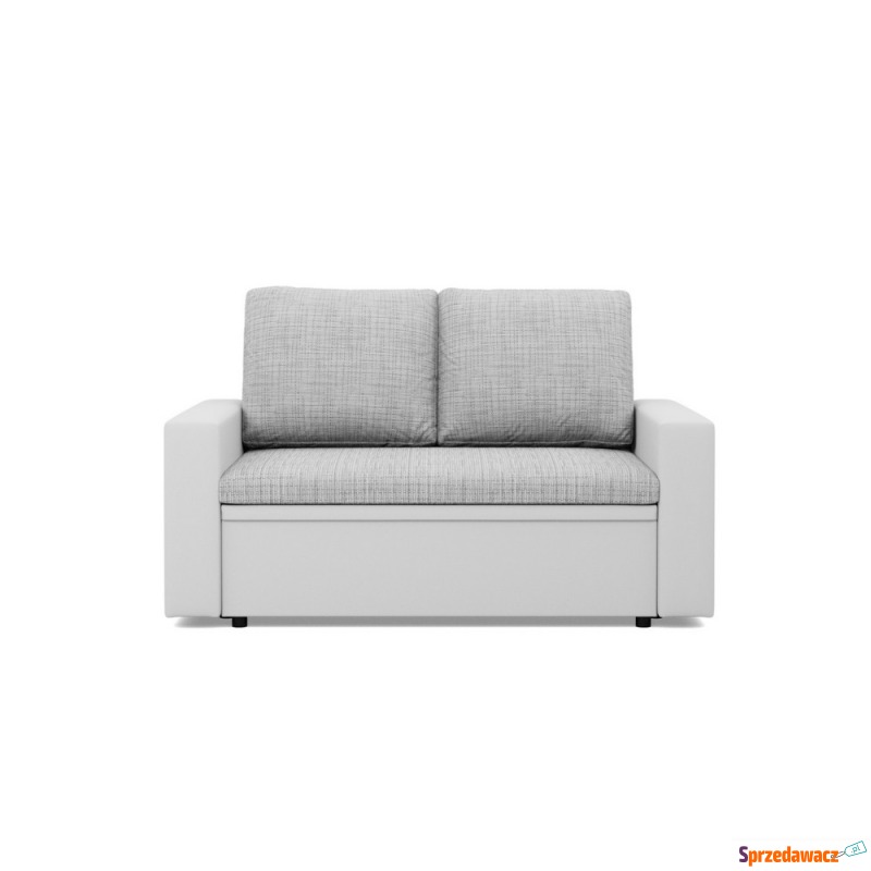 Rozkładana sofa, CAPERO, ekoskóra, plecionka,... - Sofy, fotele, komplety... - Jarosław