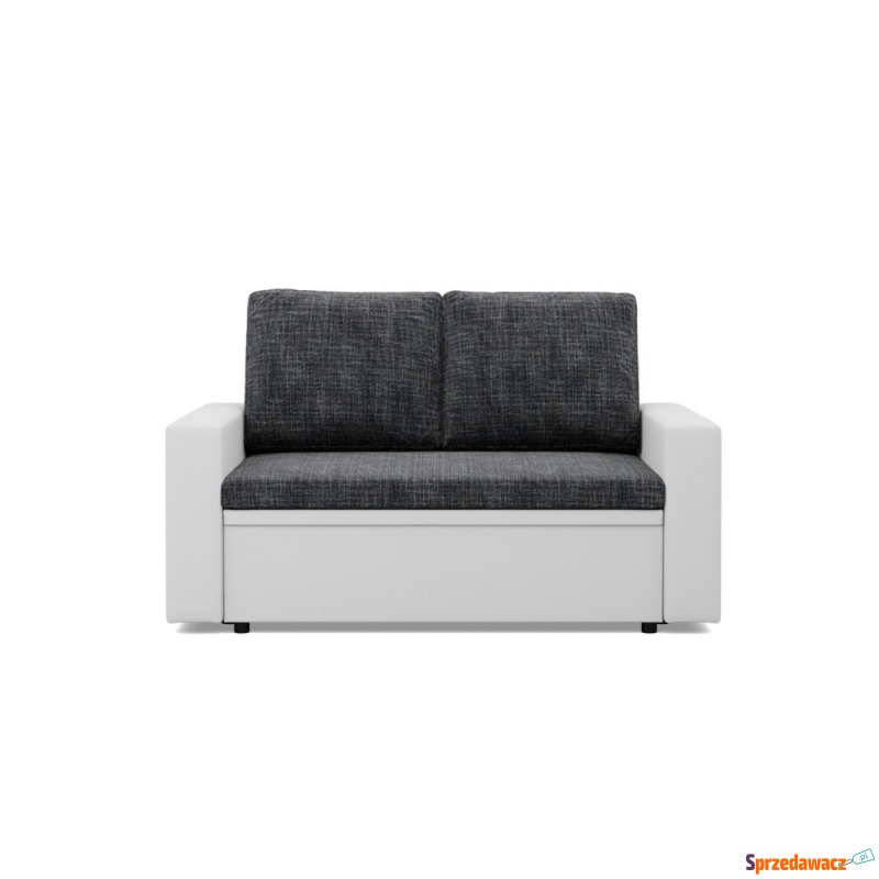 Rozkładana sofa, CAPERO, ekoskóra, plecionka,... - Sofy, fotele, komplety... - Białystok