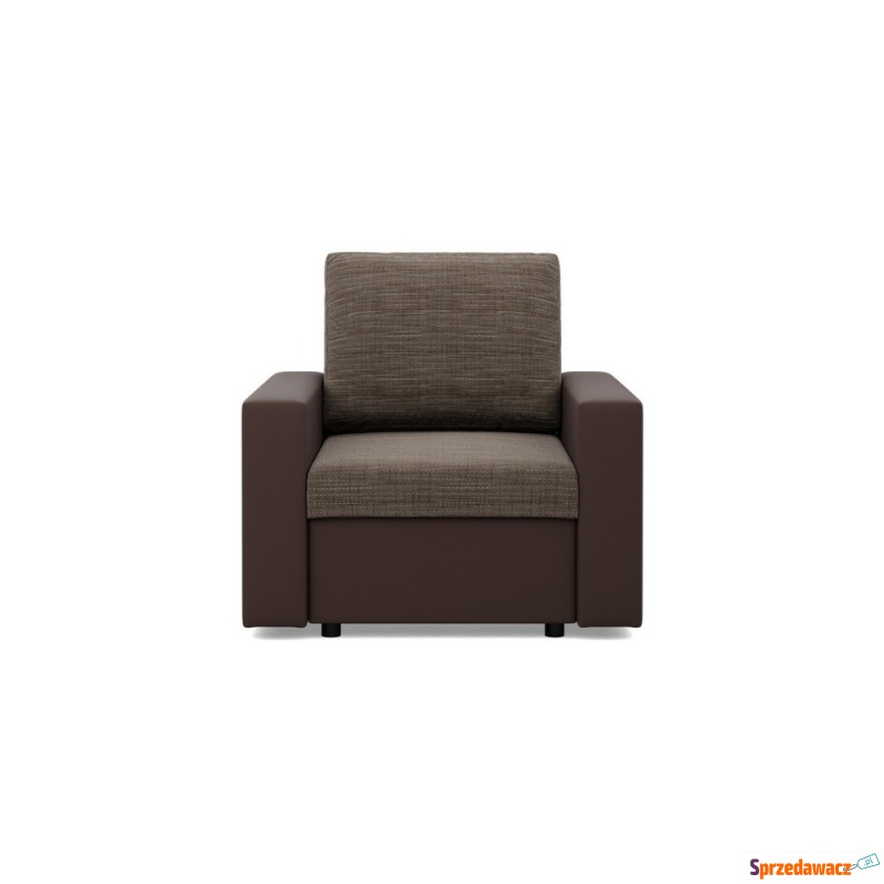 Fotel CAPERO, ekoskóra, plecionka, 83x92x92 cm,... - Sofy, fotele, komplety... - Domaszowice