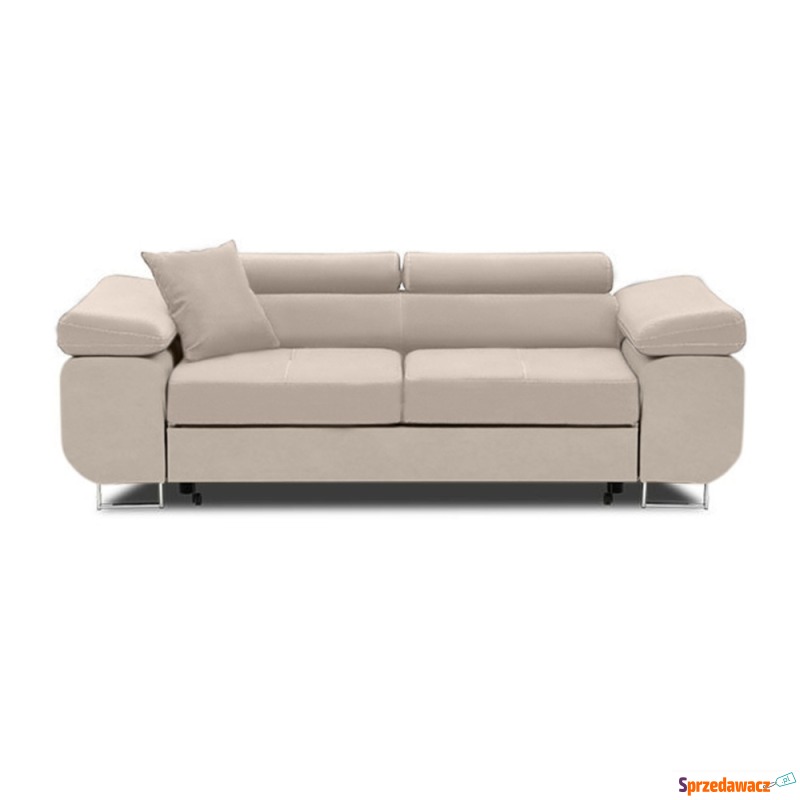 Rozkładana sofa, Bellezza, 209x100x87 cm, beżowy - Sofy, fotele, komplety... - Korytowo