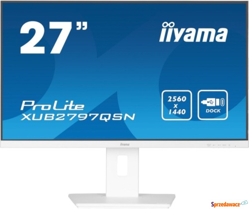 Monitor LED iiyama ProLite XUB2797QSN-W2 - 27... - Monitory LCD i LED - Brzeg