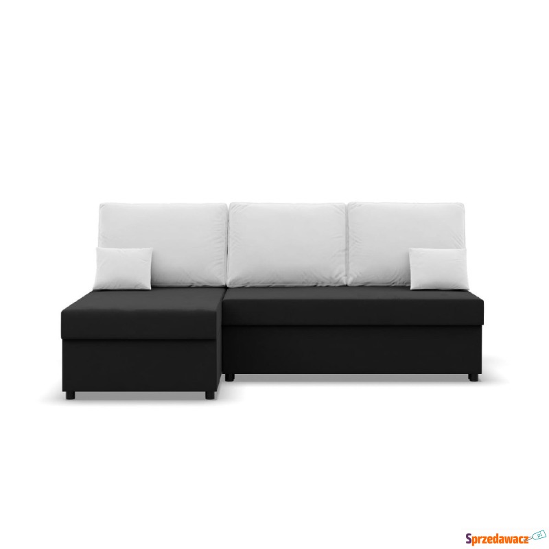 Narożnik z funkcją spania, Flow, 201x138x92 cm,... - Sofy, fotele, komplety... - Zarzeczewo